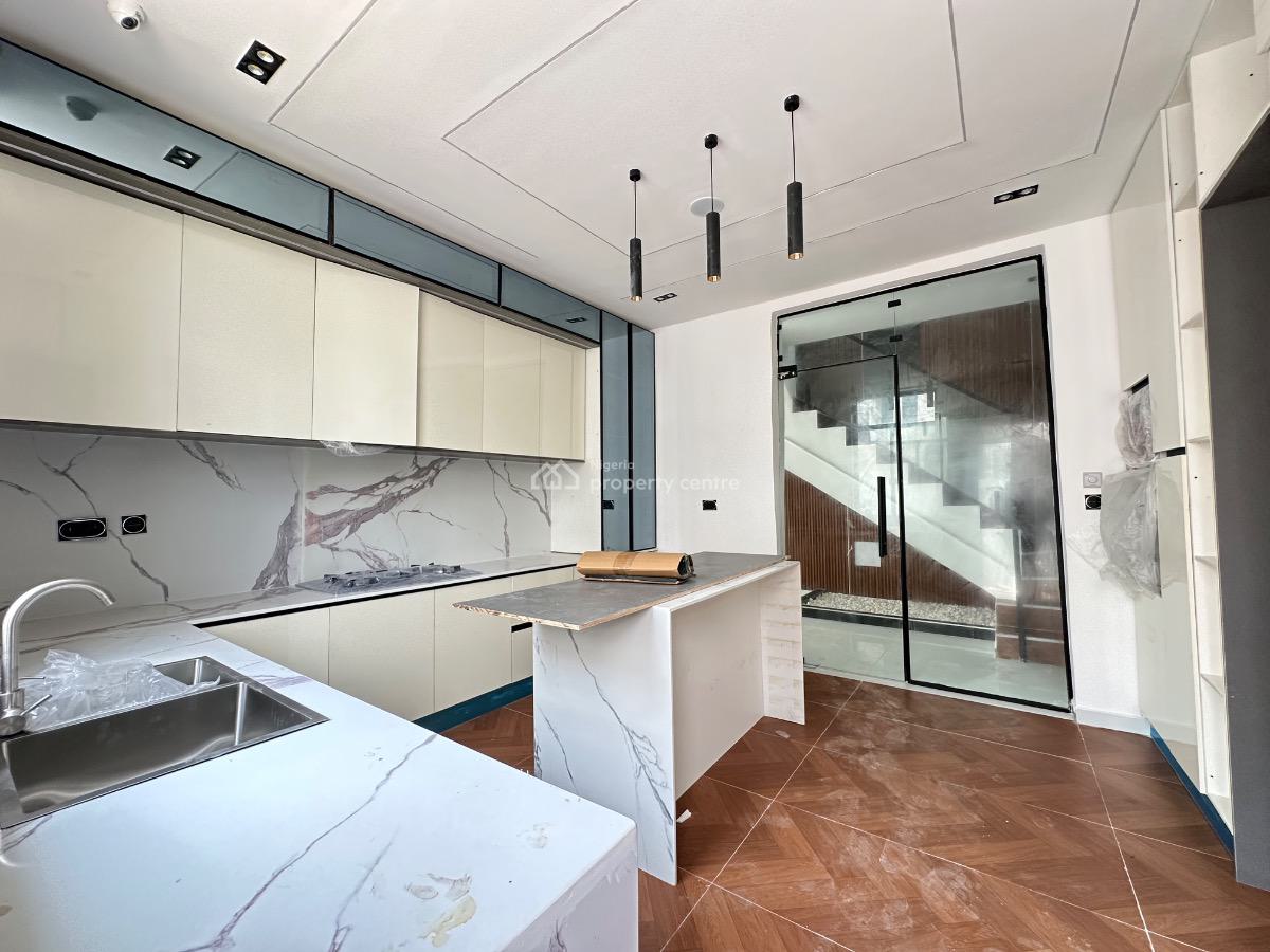 Pristine 5 Bedroom Detached Duplex with Swimming Pool & Bq, Chevron Tollgate, Lekki, Lagos, Detached Duplex for Sale