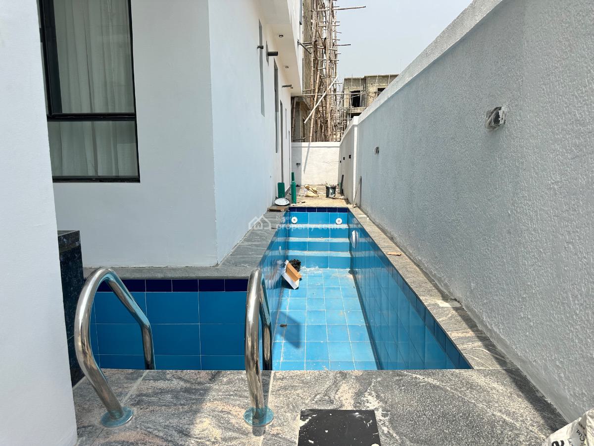 Pristine 5 Bedroom Detached Duplex with Swimming Pool & Bq, Chevron Tollgate, Lekki, Lagos, Detached Duplex for Sale