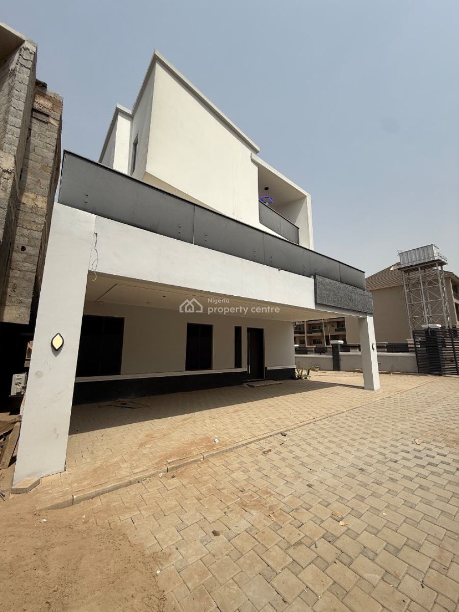 a Premium Contemporary Home in a Cozy Neighborhood, Guzape District, Abuja, Detached Duplex for Sale