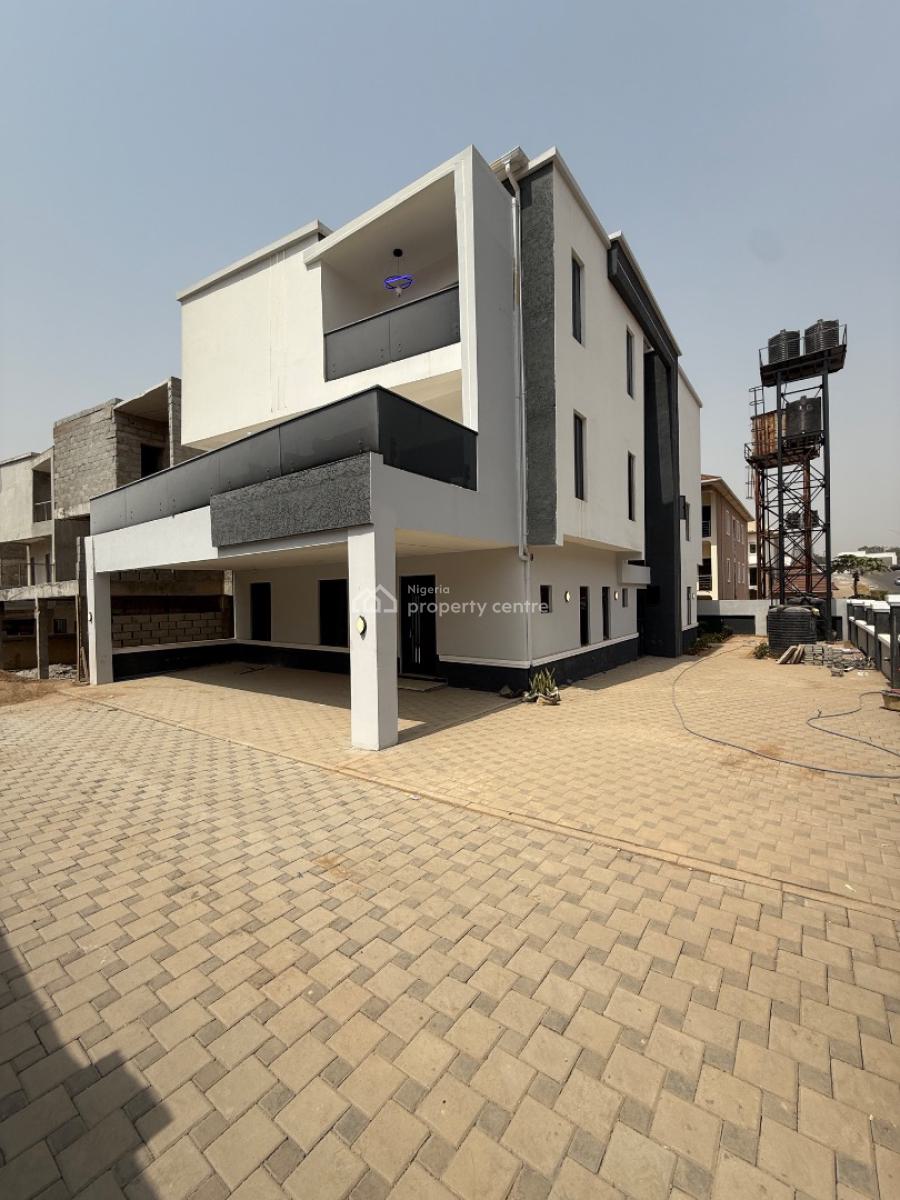 a Premium Contemporary Home in a Cozy Neighborhood, Guzape District, Abuja, Detached Duplex for Sale