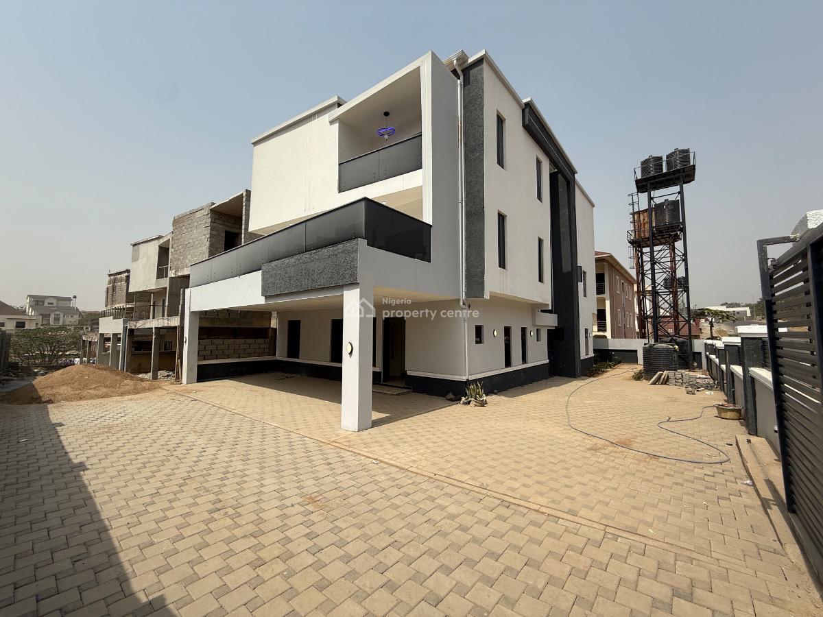 a Premium Contemporary Home in a Cozy Neighborhood, Guzape District, Abuja, Detached Duplex for Sale