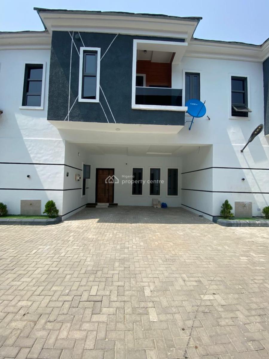Luxury 3 Bedroom Terrace Duplex with Modern Amenities in a Secure Area, Mobil Road, Lekki, Lagos, Terraced Duplex for Sale