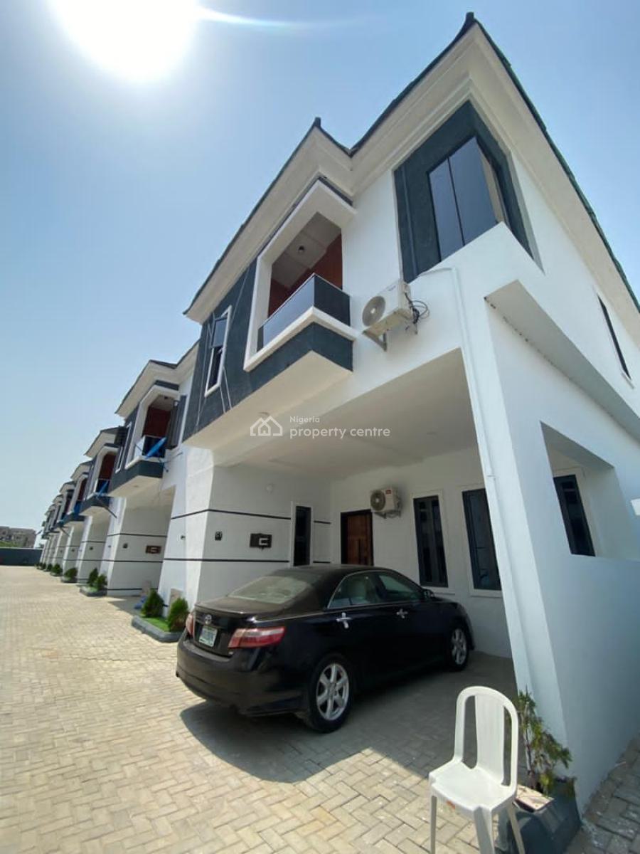 Luxury 3 Bedroom Terrace Duplex with Modern Amenities in a Secure Area, Mobil Road, Lekki, Lagos, Terraced Duplex for Sale