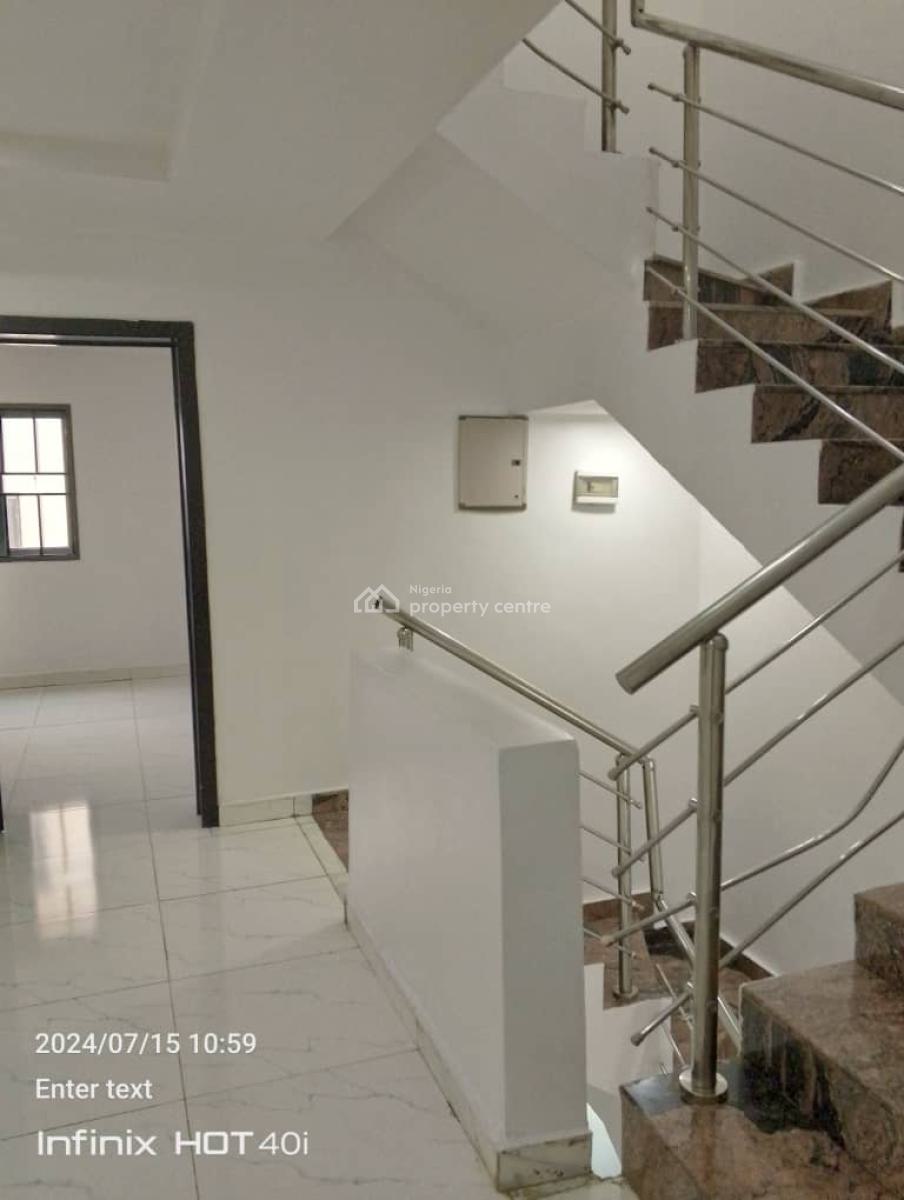 4 Bedroom Terraced Duplex with Bq, Lento Aluminum, Life Camp, Abuja, Terraced Duplex for Rent