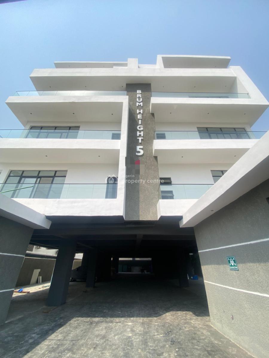 Newly Built 3 Bedroom Spacious Apartment with Pool, Central Gas & Gym, Ikate, Lekki, Lagos, Flat / Apartment for Sale