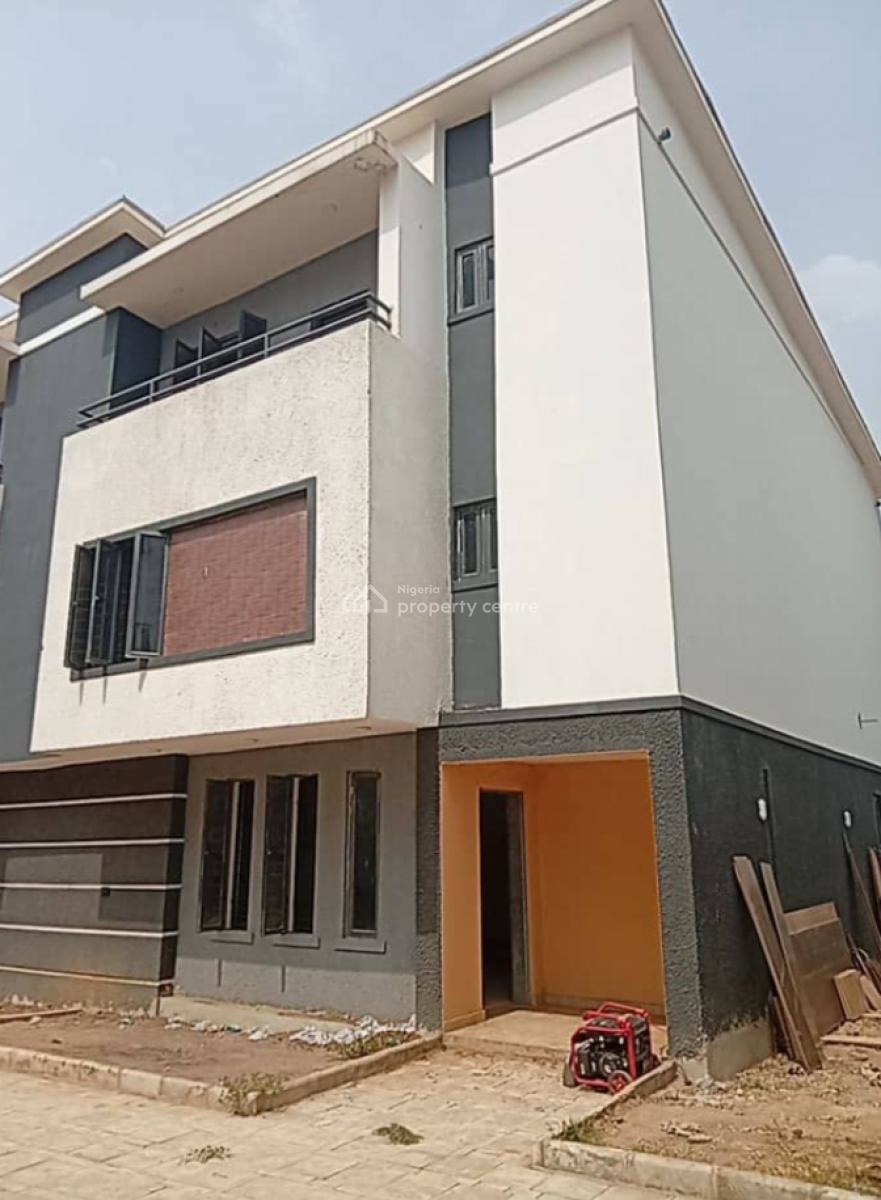 Brand New 4 Bedrooms Terrace Duplex with Bq, Kaura, Abuja, Terraced Duplex for Rent
