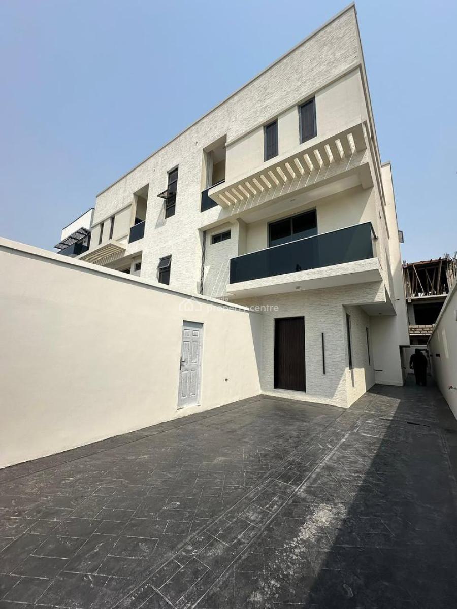 Four Bedroom Split Floor House with Bq, Lekki Phase 1, Lekki, Lagos, Semi-detached Duplex for Rent