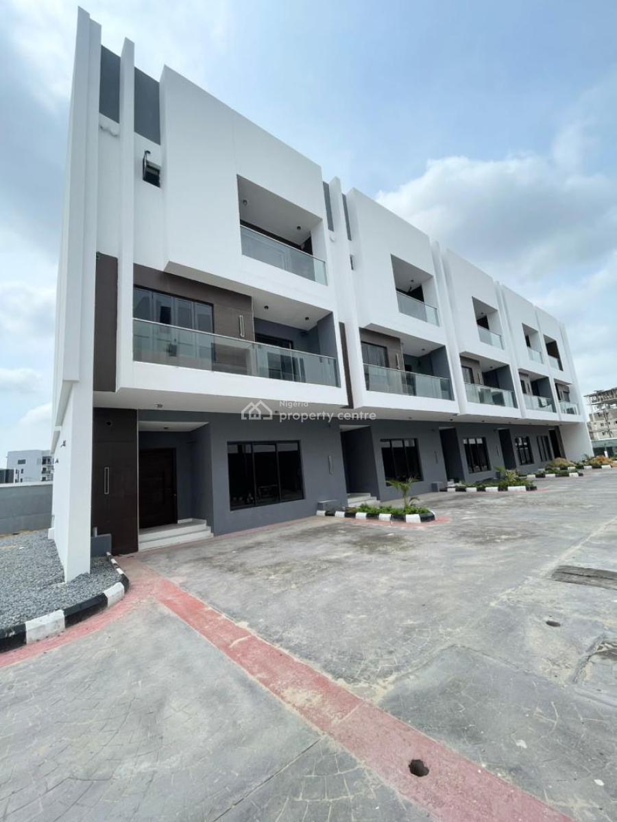 Luxury 4 Bedroom Terrace Duplex with Pool & 24/7 Light, Lekki Phase 1, Lekki, Lagos, Terraced Duplex for Rent