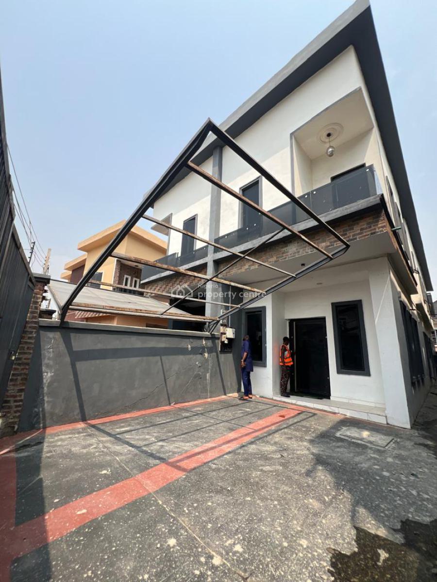 Four Bedroom Semi Detached Duplex, Ikota Right, Lekki, Lagos, Semi-detached Duplex for Rent