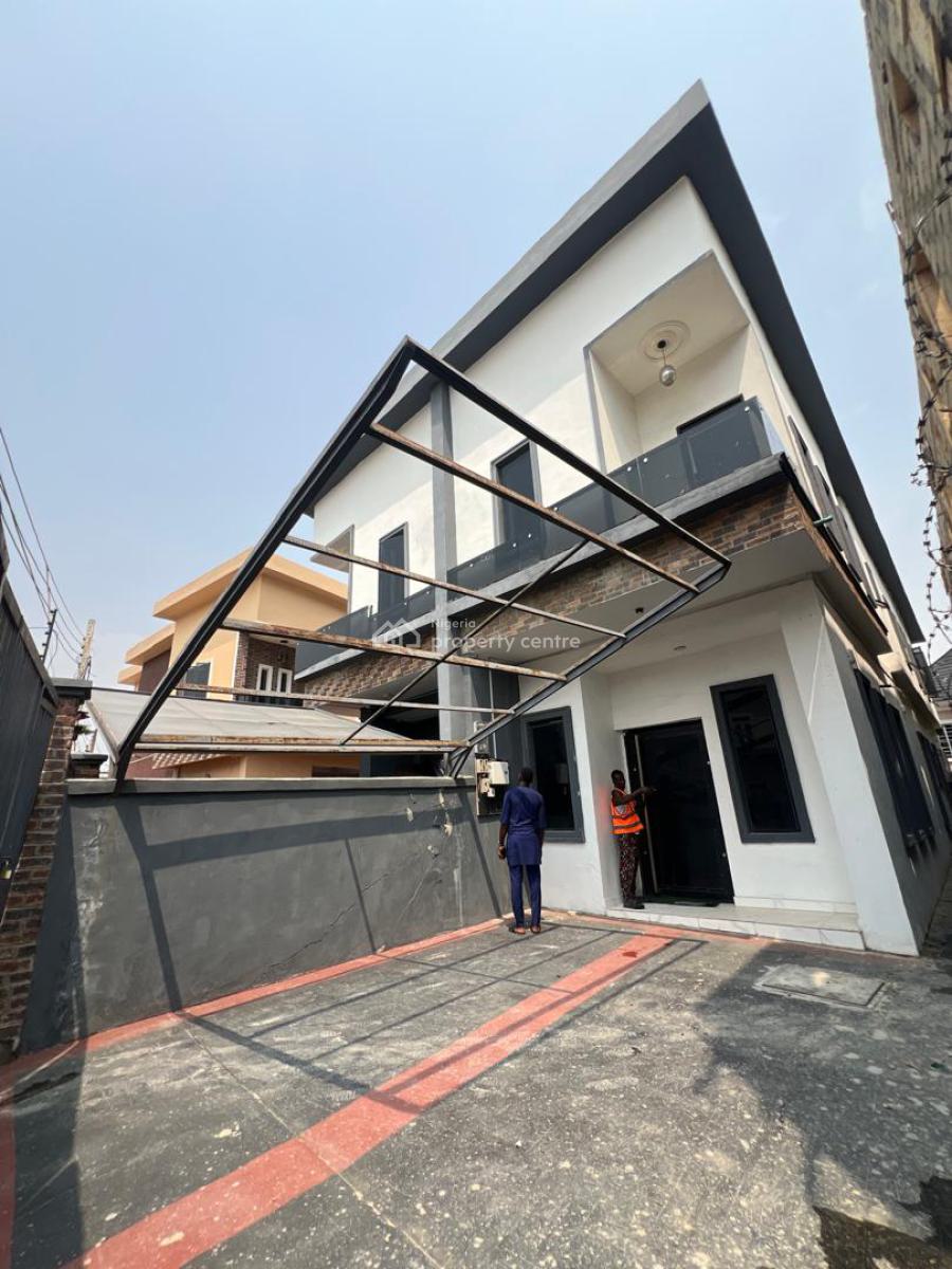 Four Bedroom Semi Detached Duplex, Ikota Right, Lekki, Lagos, Semi-detached Duplex for Rent