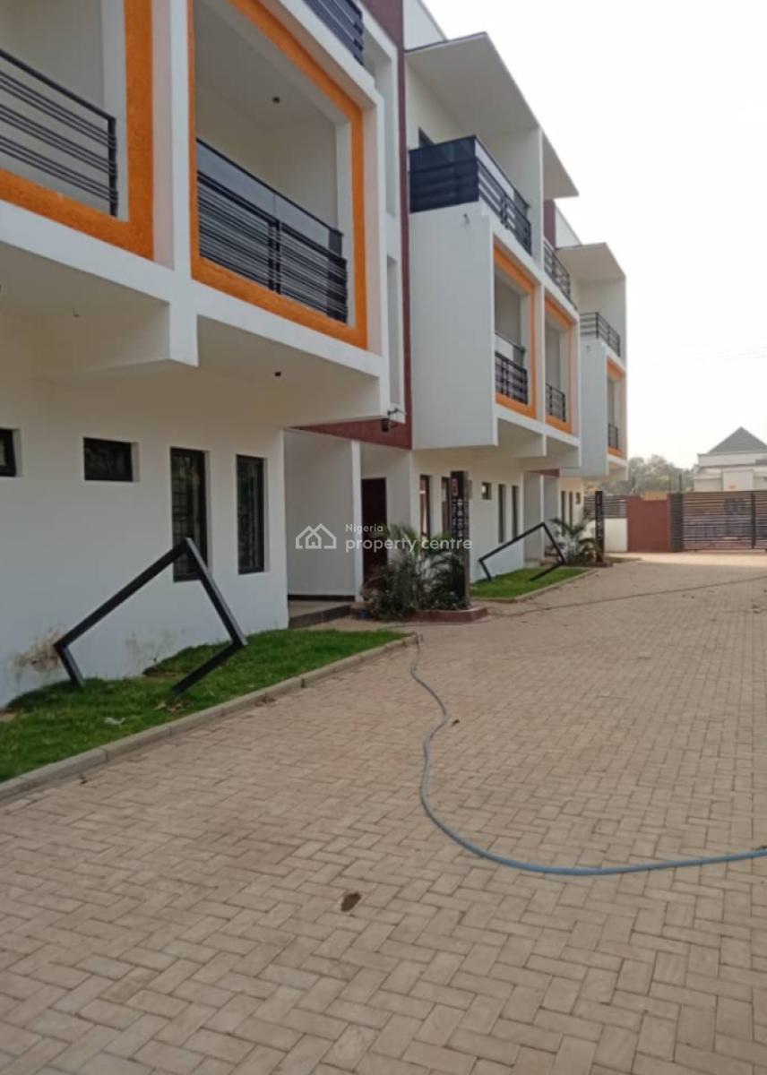 Well Built New 4 Bedroom Terraced Duplex with Bq, Kado, Abuja, Terraced Duplex for Sale