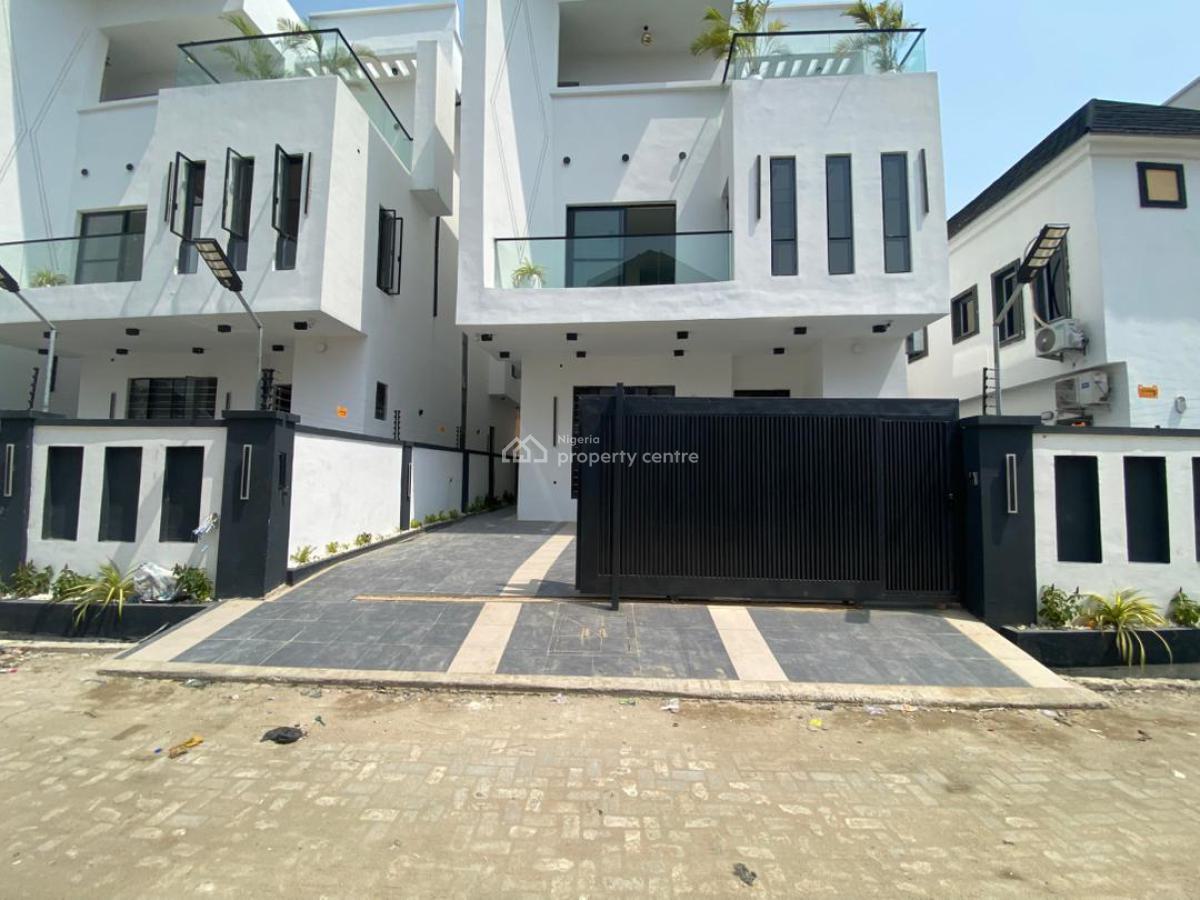 Luxury 5bedrooms Detached Duplex with Bq, Ikota, Lekki, Lagos, Detached Duplex for Sale
