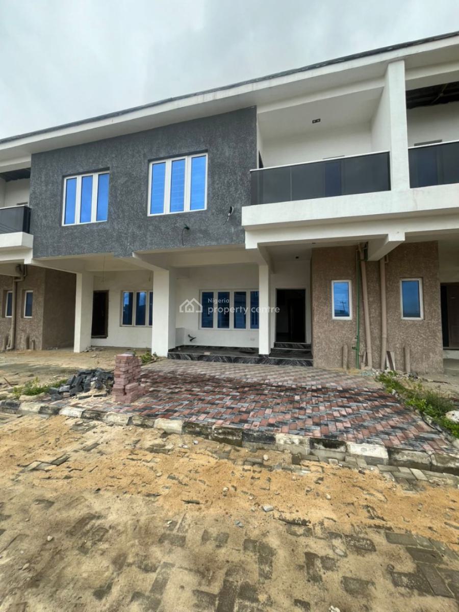 Newly Built 3 Bedroom Terrace Duplex { Video}, After Round About Orchid Road, Lekki, Lagos, Terraced Duplex for Sale