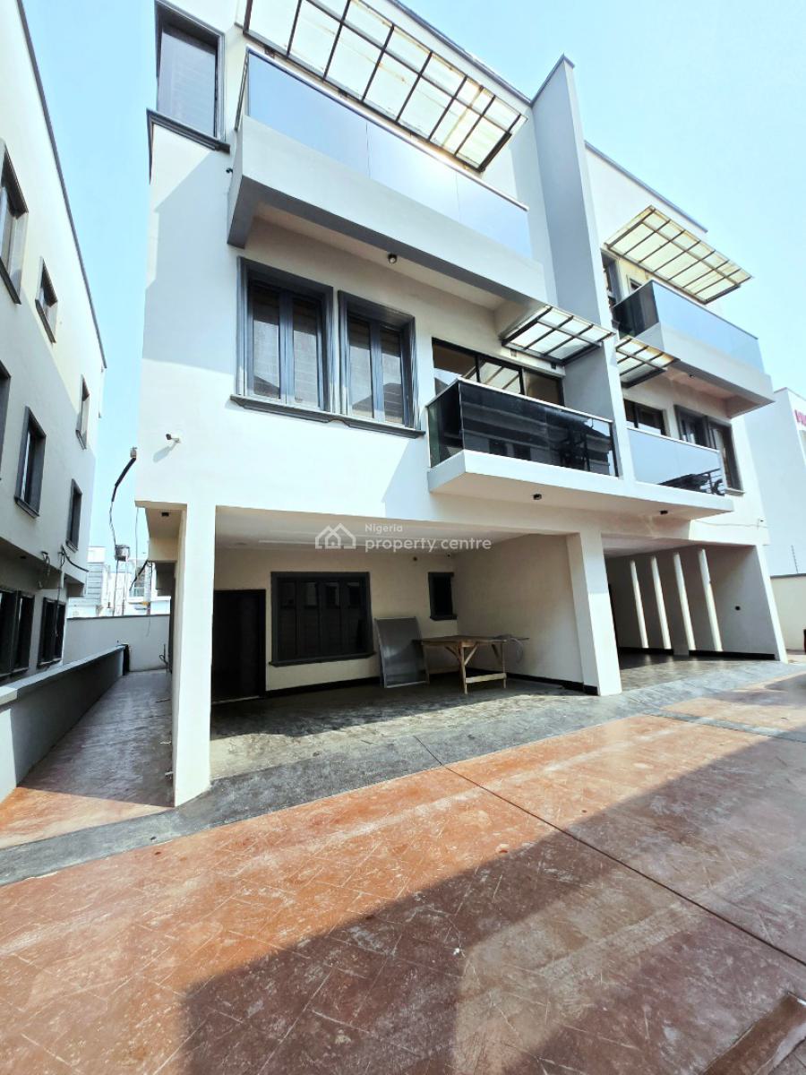 Brand New 4 Bedroom Terrace Duplex, Osapa, Lekki, Lagos, Terraced Duplex for Sale