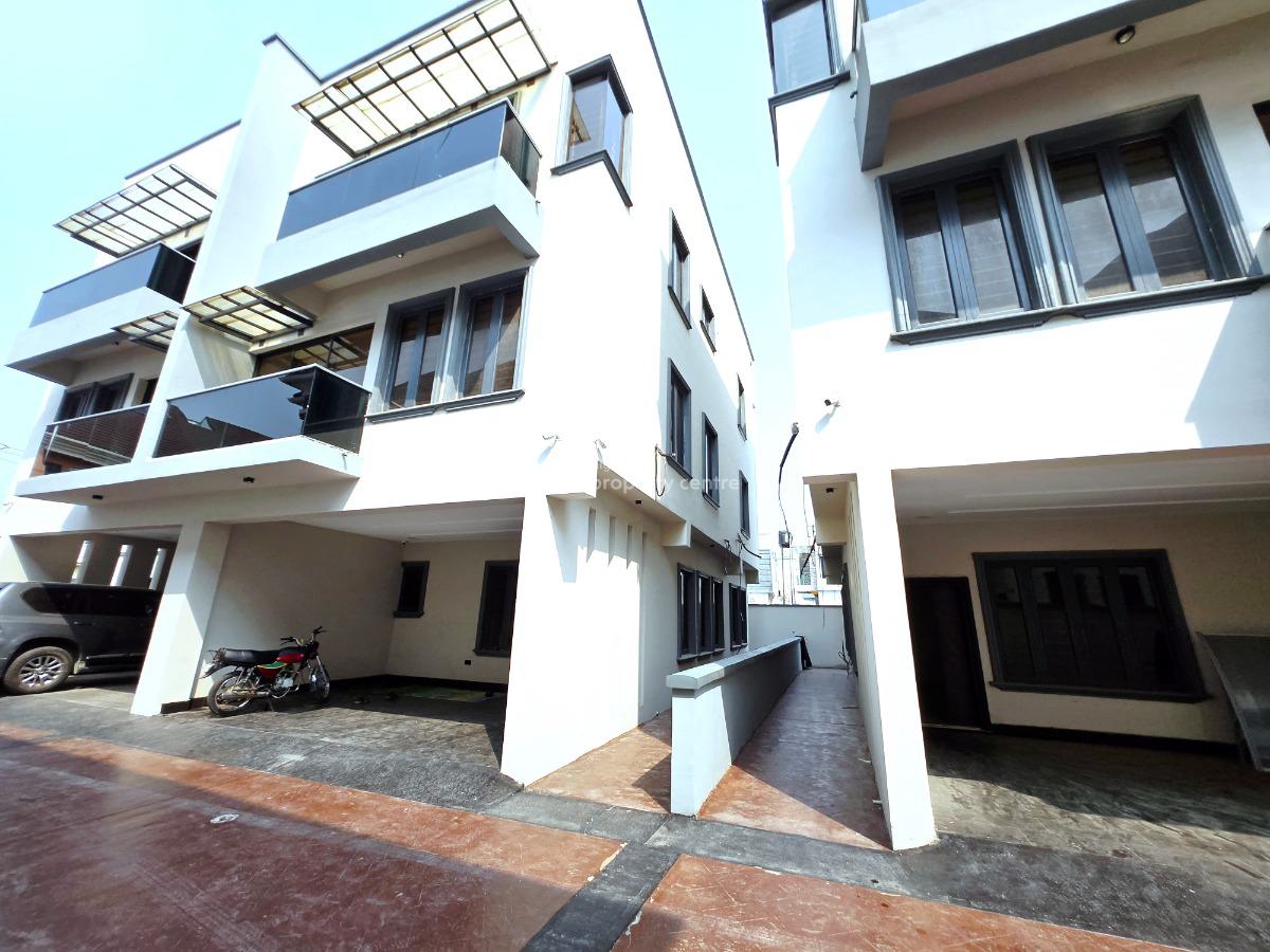 Brand New 4 Bedroom Terrace Duplex, Osapa, Lekki, Lagos, Terraced Duplex for Sale