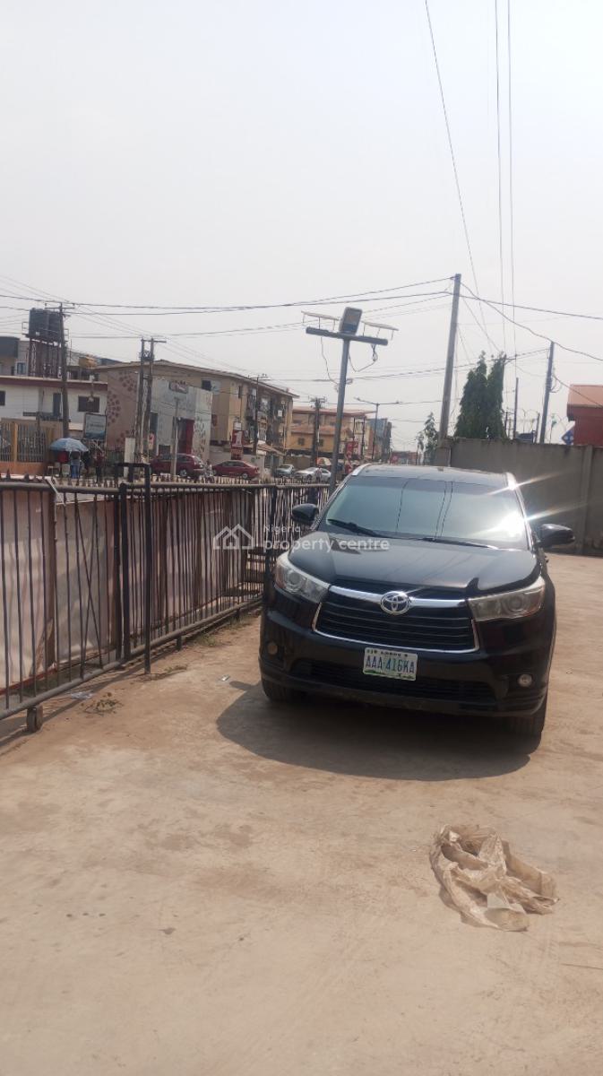 Spacious Open Space on a Major Road, Jungle Busstop Very Close to Dominos, Fagba, Agege, Lagos, Commercial Property for Rent