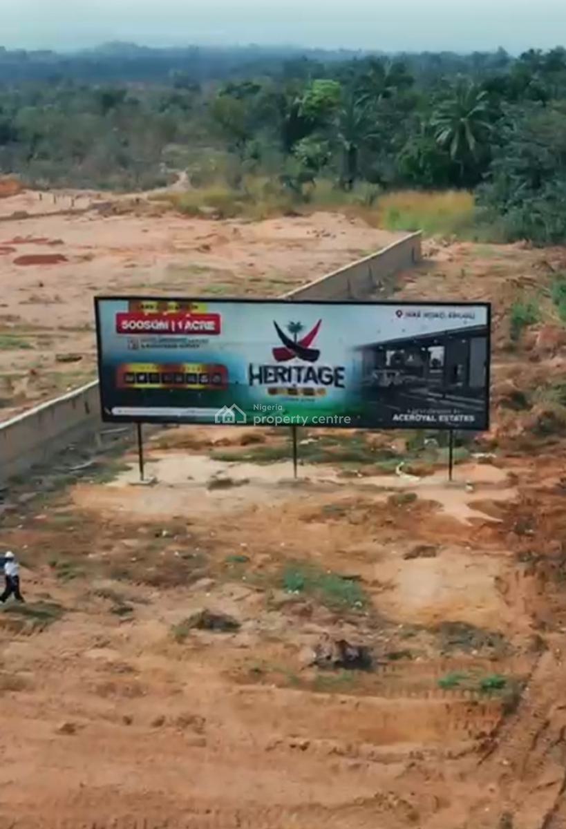 Govt. Approved Estate with Approved Layout Facing Road, Heritage Estate, Directly Facing Nike Road, Enugu, Enugu, Mixed-use Land for Sale