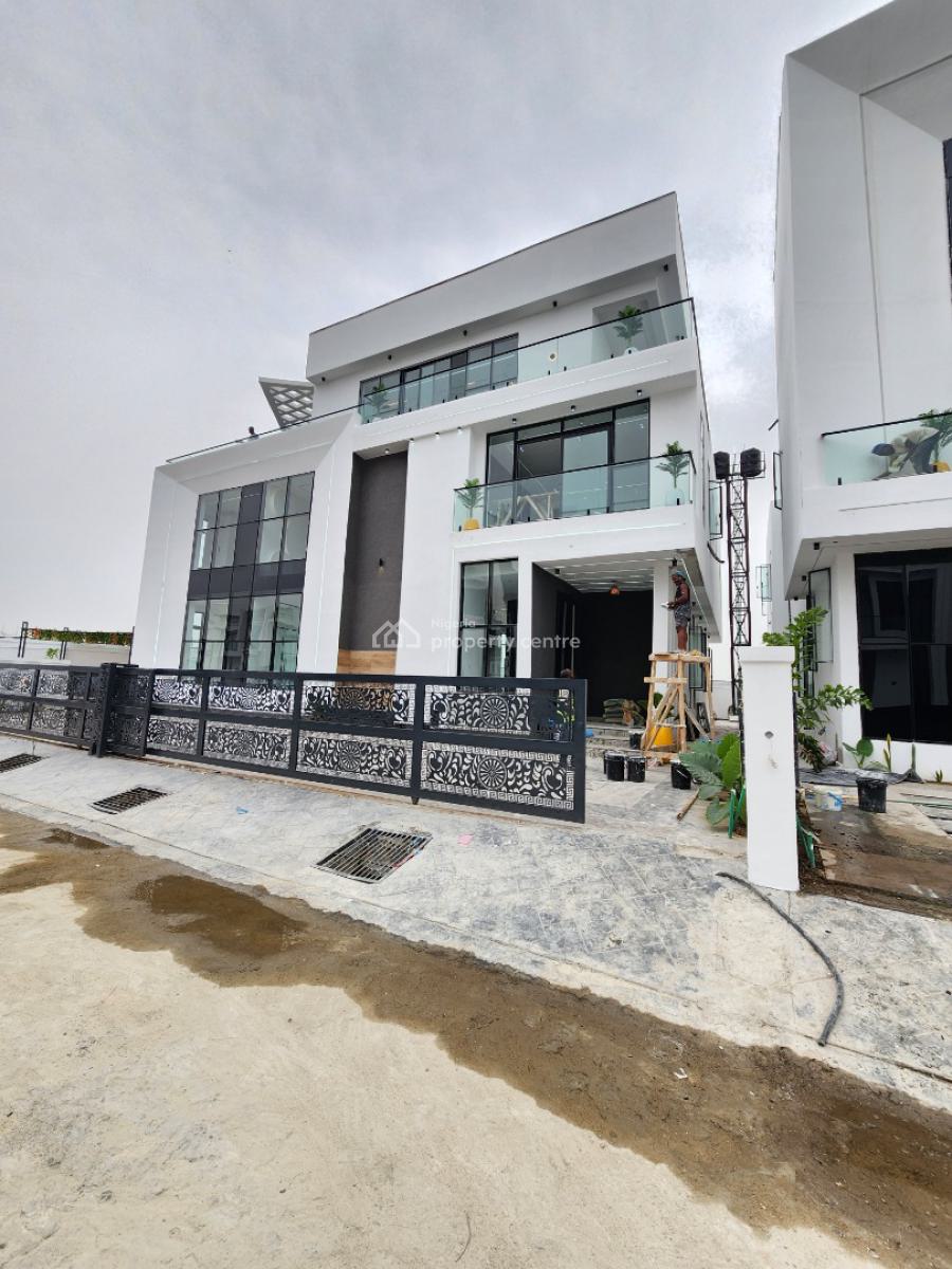 Luxury 5 Bedroom Detached Duplex with Bq, Pool, Cinema, Chevron, Lekki, Lagos, Detached Duplex for Sale