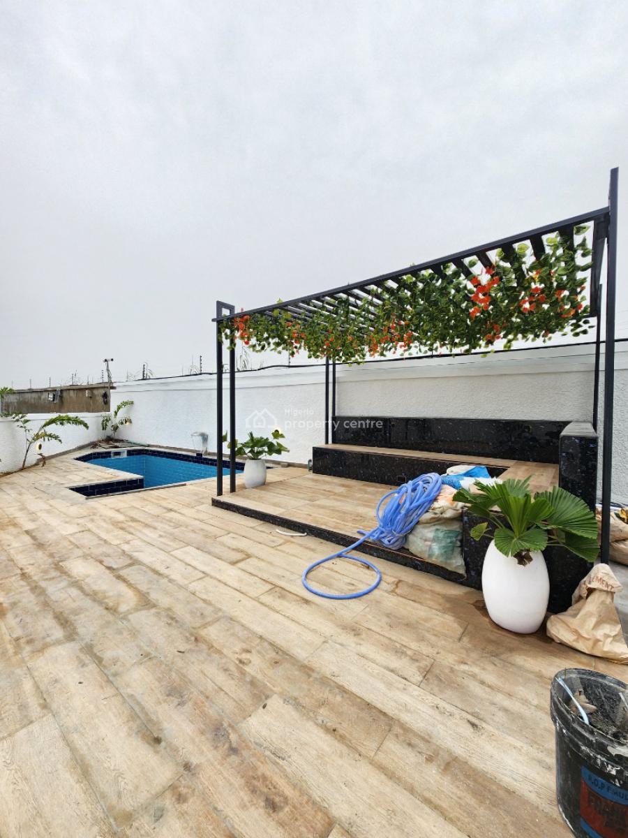 Luxury 5 Bedroom Detached Duplex with Bq, Pool, Cinema, Chevron, Lekki, Lagos, Detached Duplex for Sale