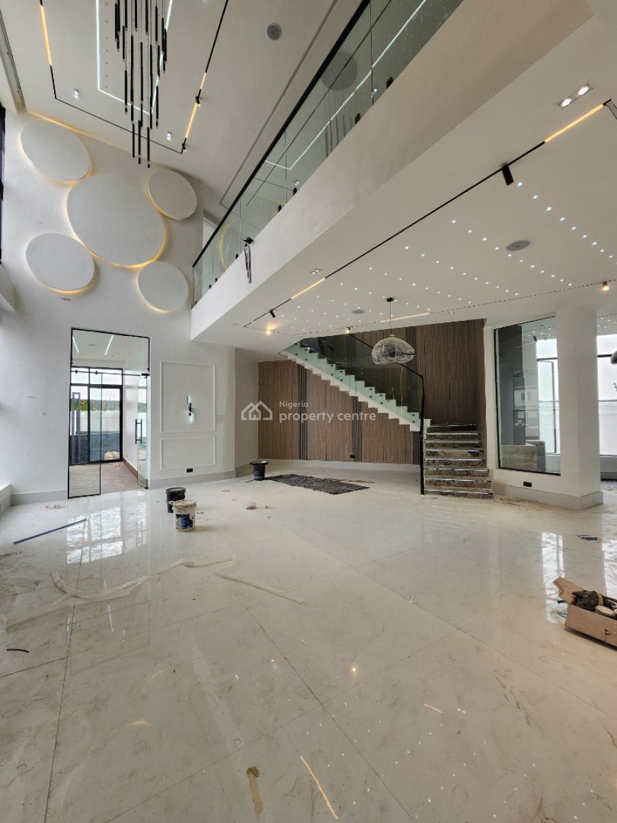 Luxury 5 Bedroom Detached Duplex with Bq, Pool, Cinema, Chevron, Lekki, Lagos, Detached Duplex for Sale