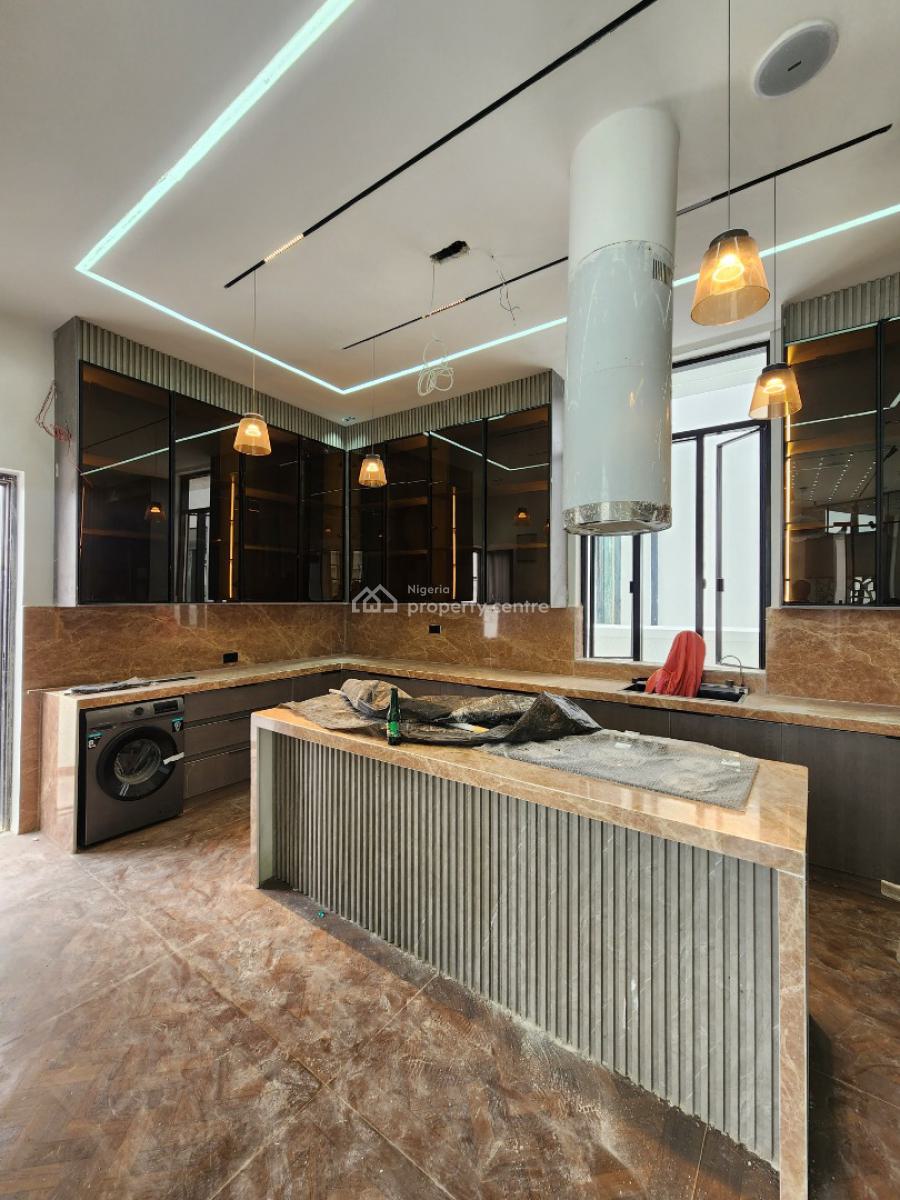 Luxury 5 Bedroom Detached Duplex with Bq, Pool, Cinema, Chevron, Lekki, Lagos, Detached Duplex for Sale