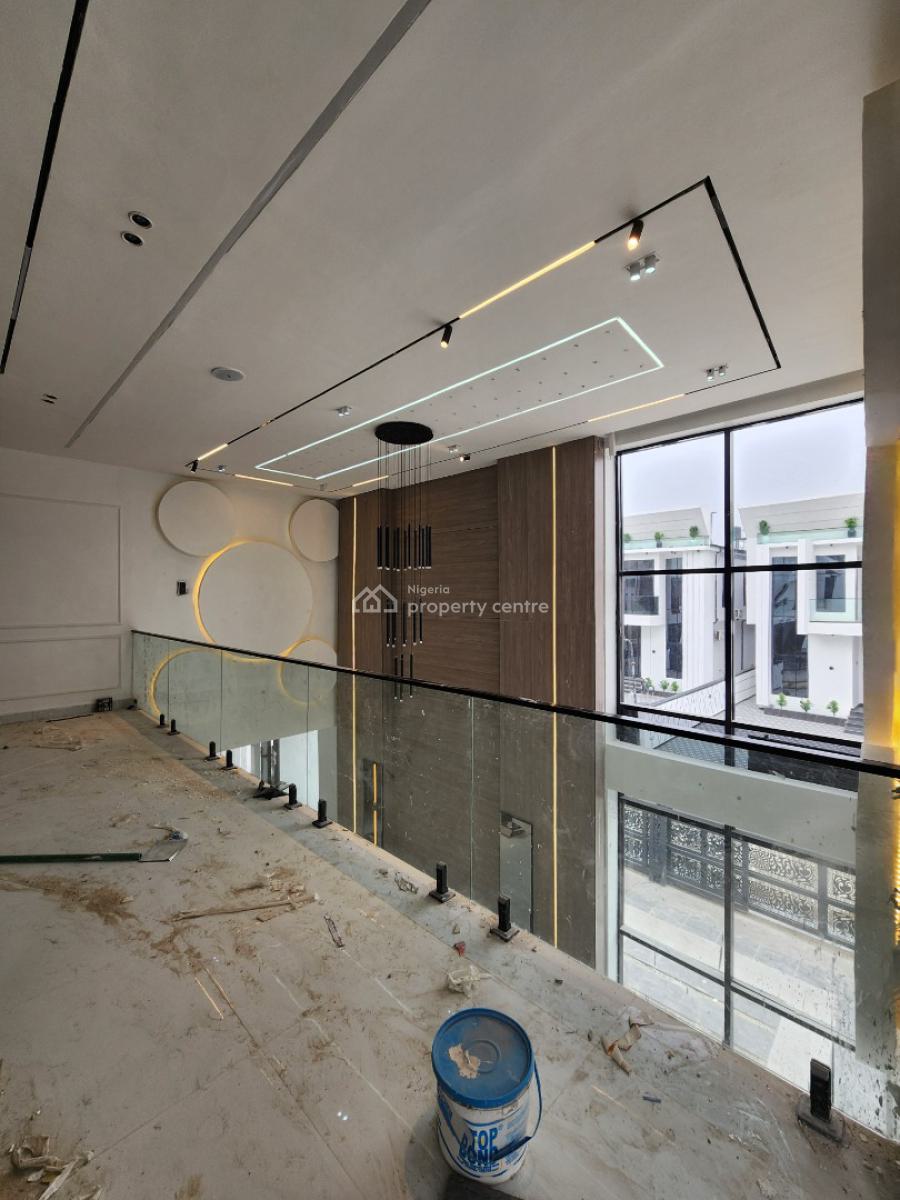 Luxury 5 Bedroom Detached Duplex with Bq, Pool, Cinema, Chevron, Lekki, Lagos, Detached Duplex for Sale