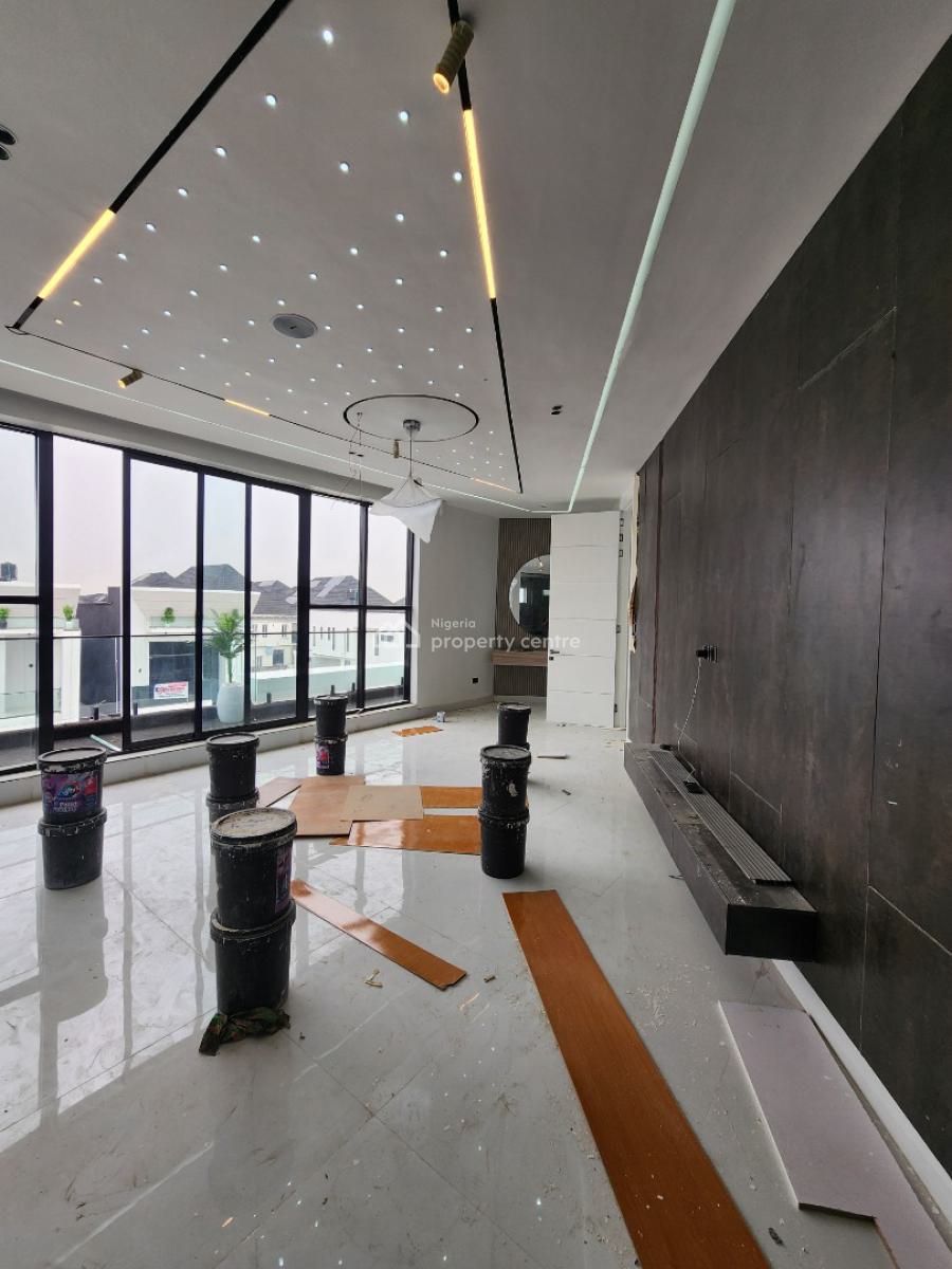 Luxury 5 Bedroom Detached Duplex with Bq, Pool, Cinema, Chevron, Lekki, Lagos, Detached Duplex for Sale