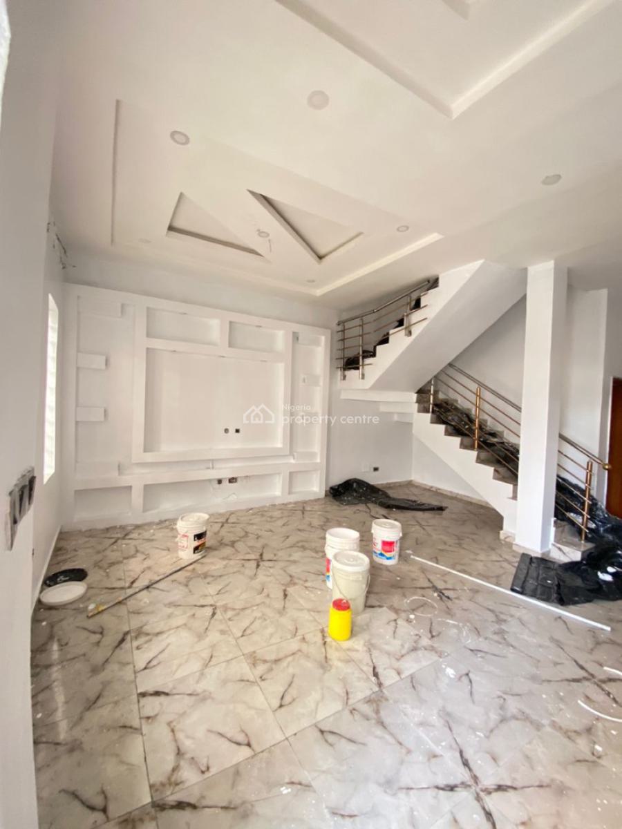 4 Bedroom Semidetached Duplex in an Estate, Chevron, Lekki, Lagos, Semi-detached Duplex for Rent
