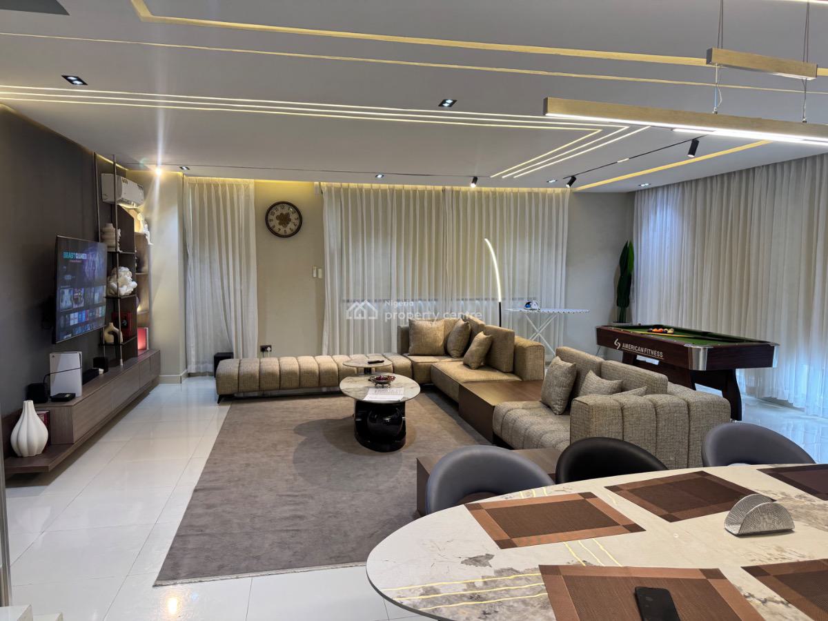 Fancy 3 Bedrooms with Ps5 and Snooker, Richmond Pearl Estate, Lekki Phase 1, Lekki, Lagos, Flat / Apartment Short Let