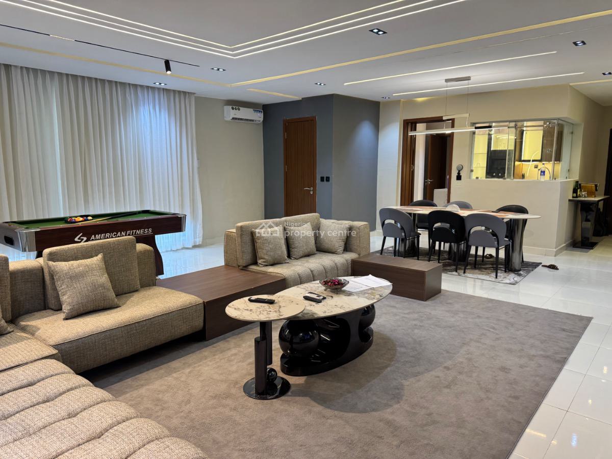 Fancy 3 Bedrooms with Ps5 and Snooker, Richmond Pearl Estate, Lekki Phase 1, Lekki, Lagos, Flat / Apartment Short Let
