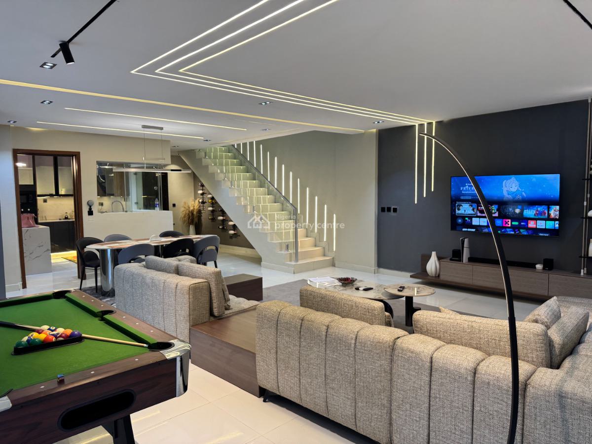 Fancy 3 Bedrooms with Ps5 and Snooker, Richmond Pearl Estate, Lekki Phase 1, Lekki, Lagos, Flat / Apartment Short Let