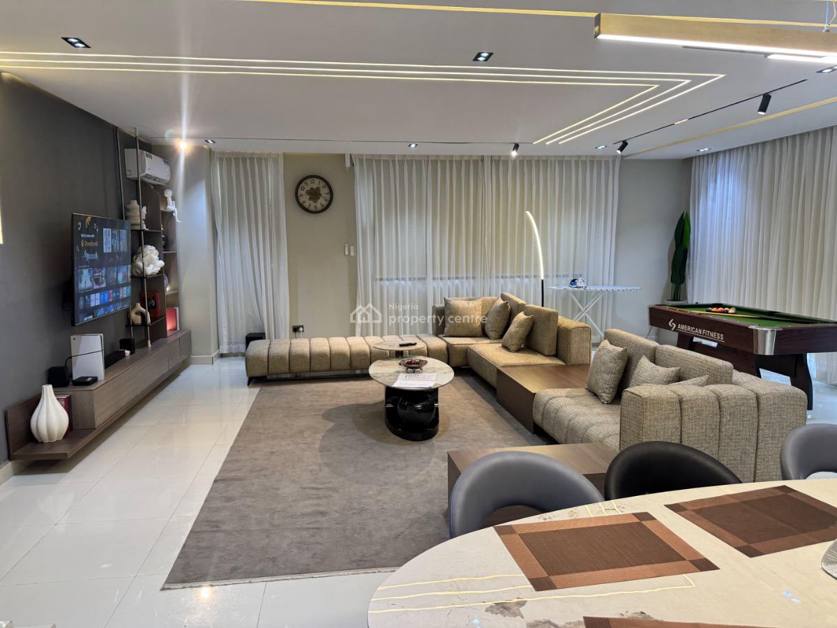 Fancy 3 Bedrooms with Ps5 and Snooker, Richmond Pearl Estate, Lekki Phase 1, Lekki, Lagos, Flat / Apartment Short Let