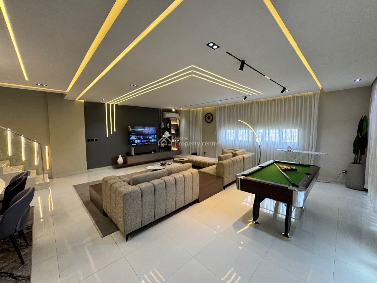 Fancy 3 Bedrooms with Ps5 and Snooker, Richmond Pearl Estate, Lekki Phase 1, Lekki, Lagos, Flat / Apartment Short Let