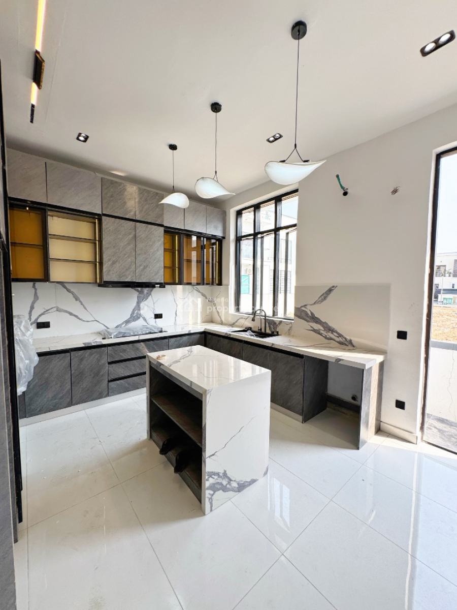 Newly Built 5 Bedroom Fully Detached Duplex with Bq, Chevron, Lekki, Lagos, Detached Duplex for Sale