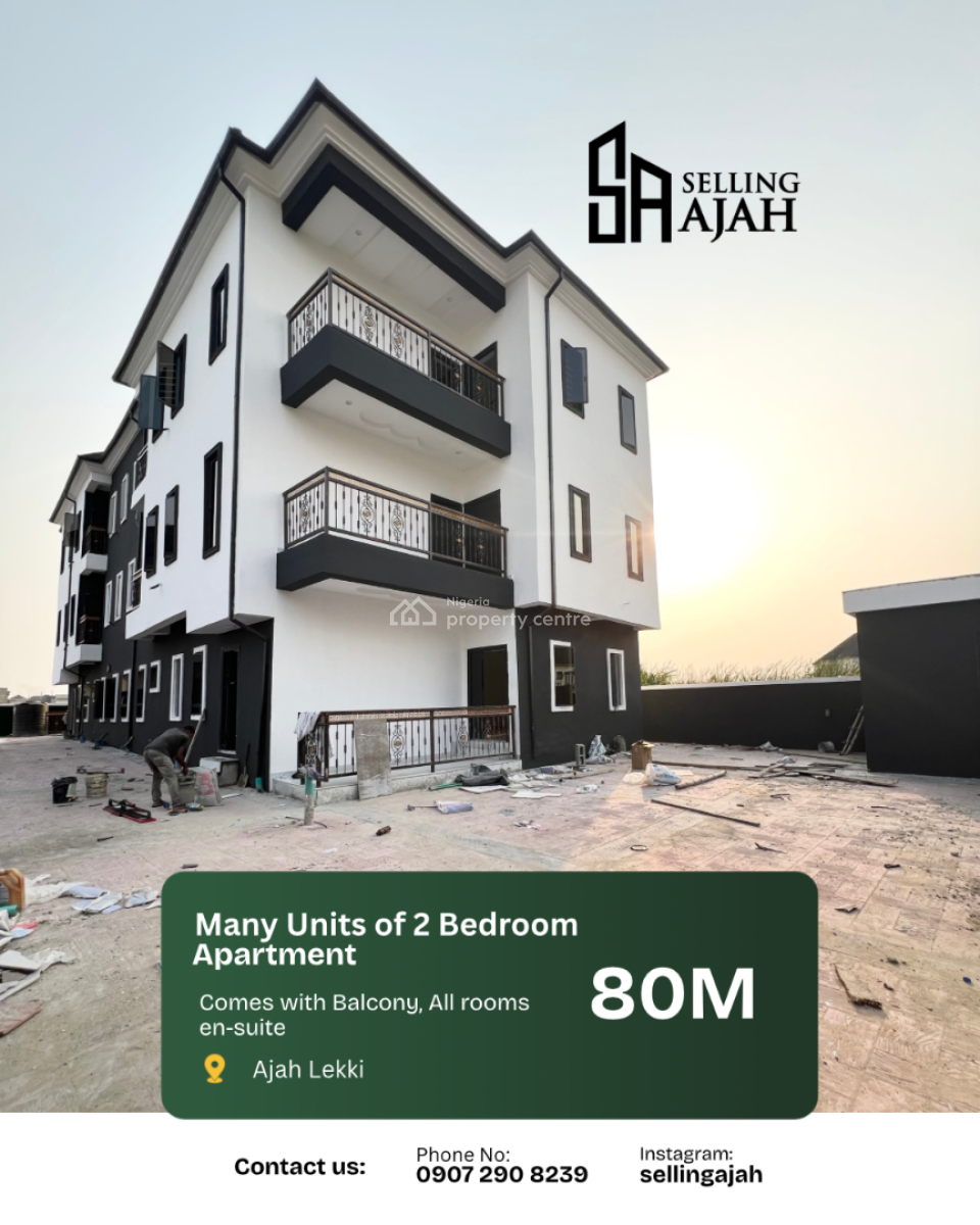 Blocks of Flats, Sangotedo, Ajah, Lagos, Block of Flats for Sale