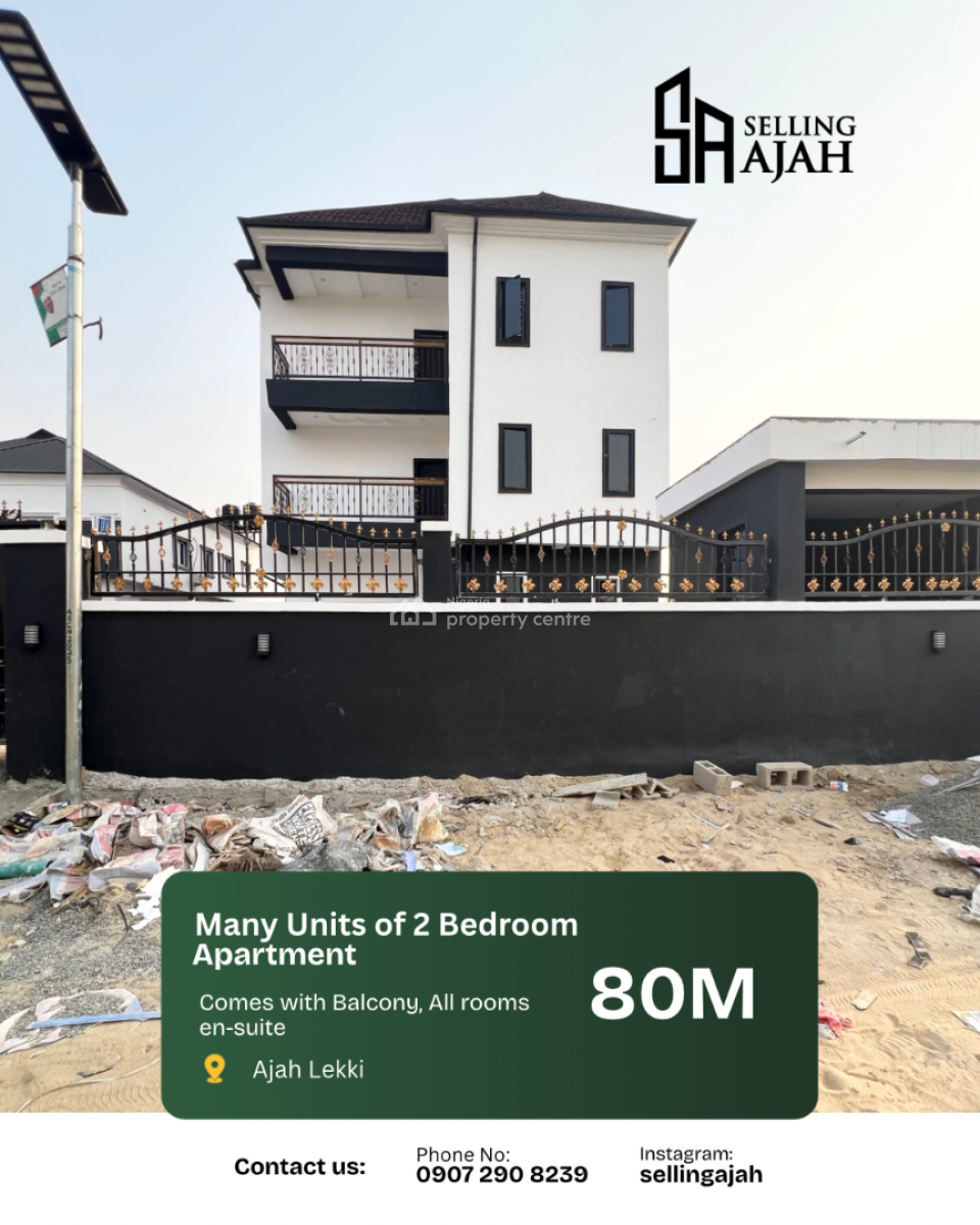 Blocks of Flats, Sangotedo, Ajah, Lagos, Block of Flats for Sale
