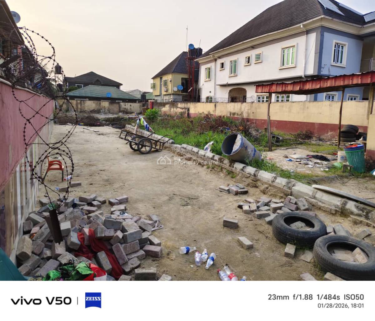 704m2 Land, Off Amuwo Odofin, Okota, Isolo, Lagos, Residential Land for Sale