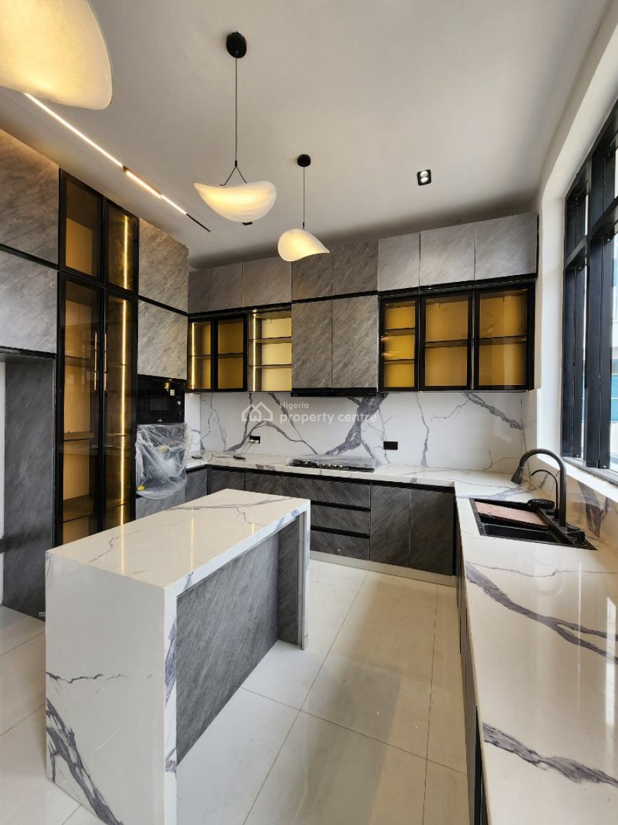 Luxury 5 Bedrooms Detached Duplex with Bq, Chevron, Lekki, Lagos, Detached Duplex for Sale