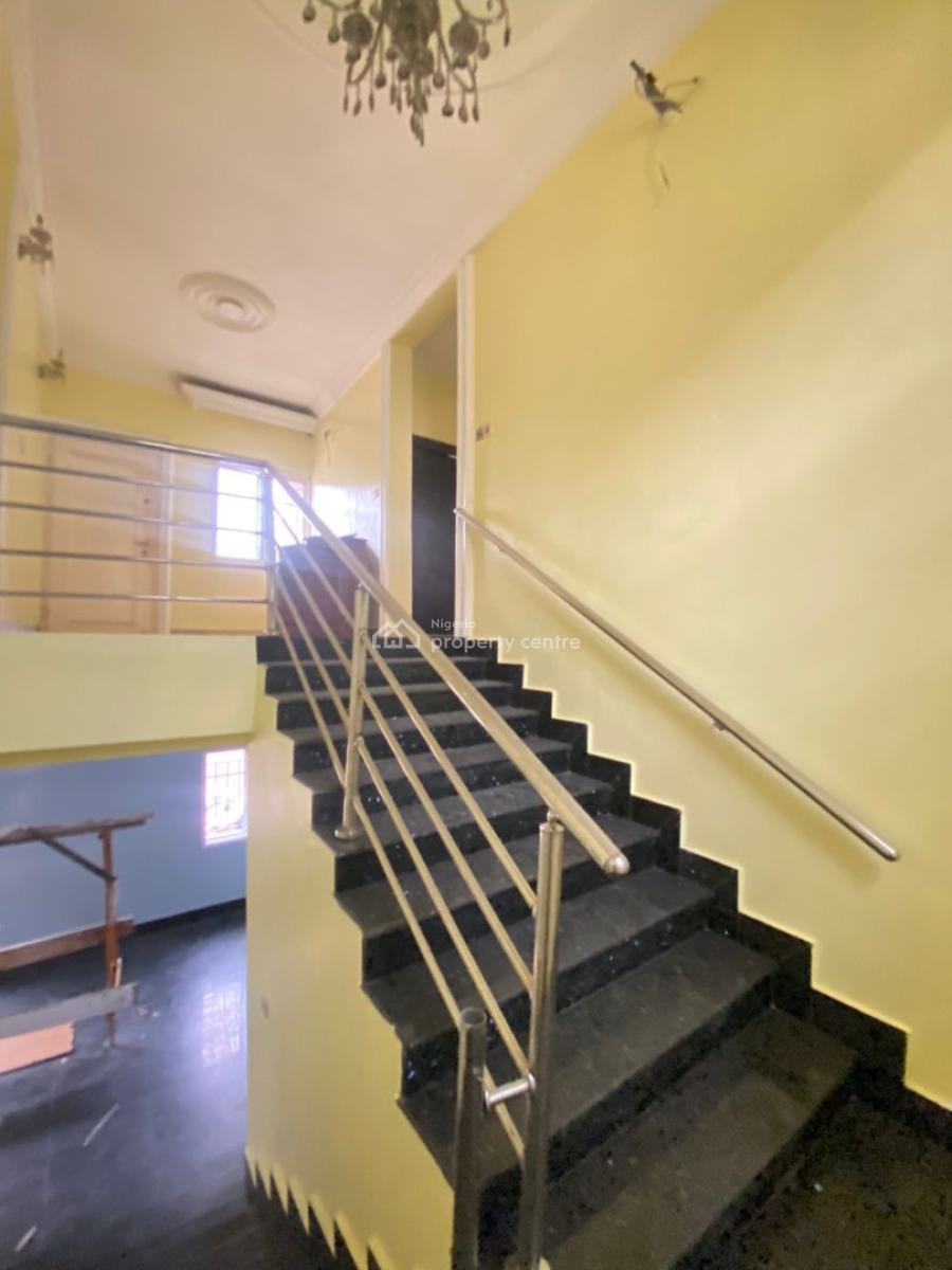 4 Bedroom Semi-detached House with Bq, Chevron, Lekki, Lagos, Semi-detached Duplex for Rent