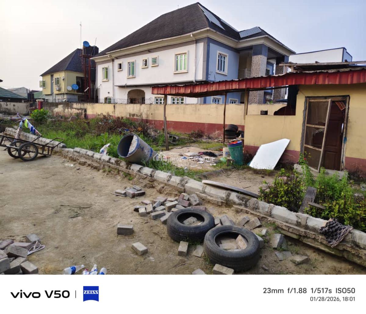 704m2-land, Off Amuwo Odofin, Okota, Isolo, Lagos, Residential Land for Sale