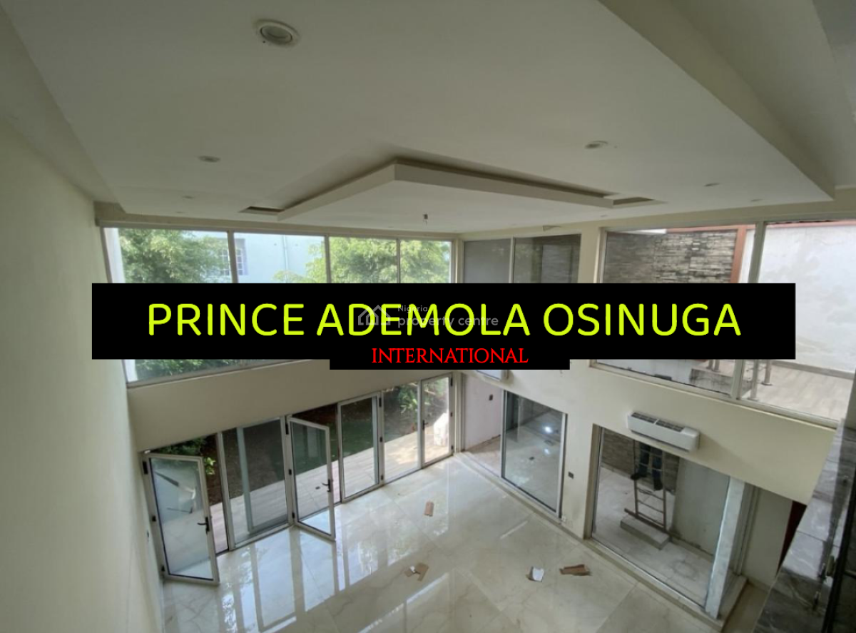 Luxury 4 Bedroom Terrace House + Bq + Private Green Area, Parkview, Ikoyi, Lagos, Terraced Duplex for Rent
