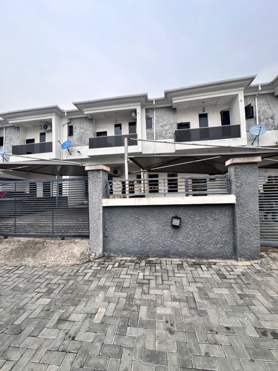 Clean and Spacious Self Compound Duplex, Orchid Road, Lekki, Lagos, Terraced Duplex for Rent
