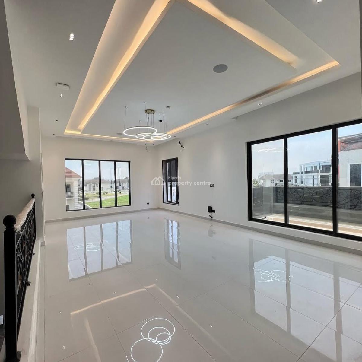 Luxurious Modern Design 5 Bedroom Duplex, Pinnock Beach Estate, Lekki, Lagos, Detached Duplex for Sale