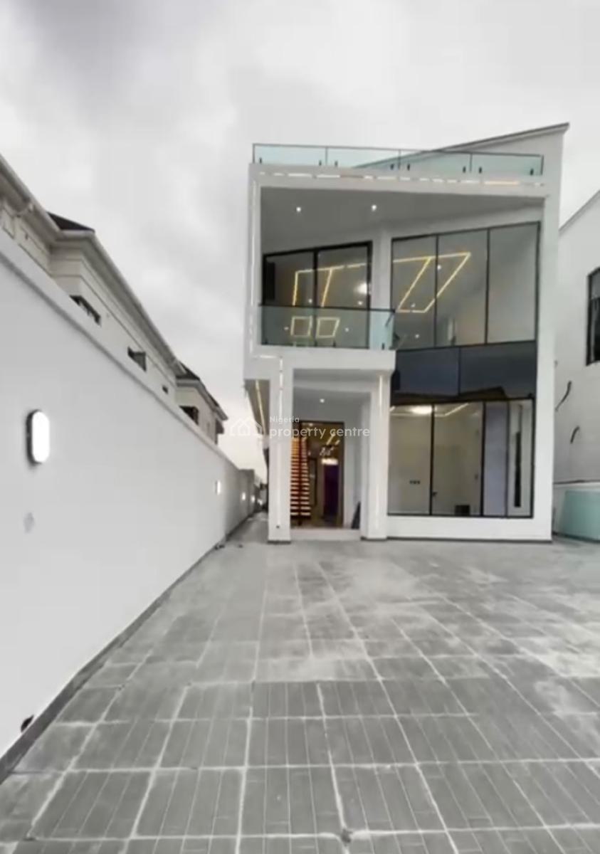 Premium 5-bedroom Fully Detached Duplex with Pool & Bq, Chevron Toll Gate, Lekki, Lagos, Detached Duplex for Sale