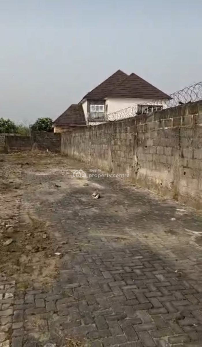 Prime One Plot of Land, Fenced and Gated. Video Available, University View Estate, Olokonla, Ajah, Lagos, Residential Land for Sale