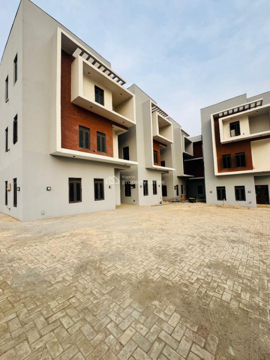 Luxury Smart 4 Bedroom Duplex with Bq, By Bannex, Mabushi, Abuja, Terraced Duplex for Rent