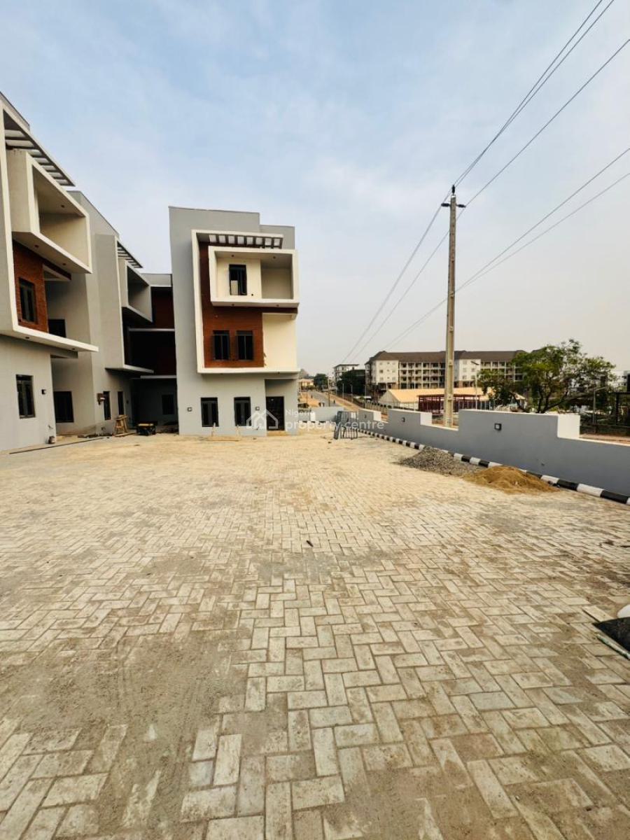 Luxury Smart 4 Bedroom Duplex with Bq, By Bannex, Mabushi, Abuja, Terraced Duplex for Rent