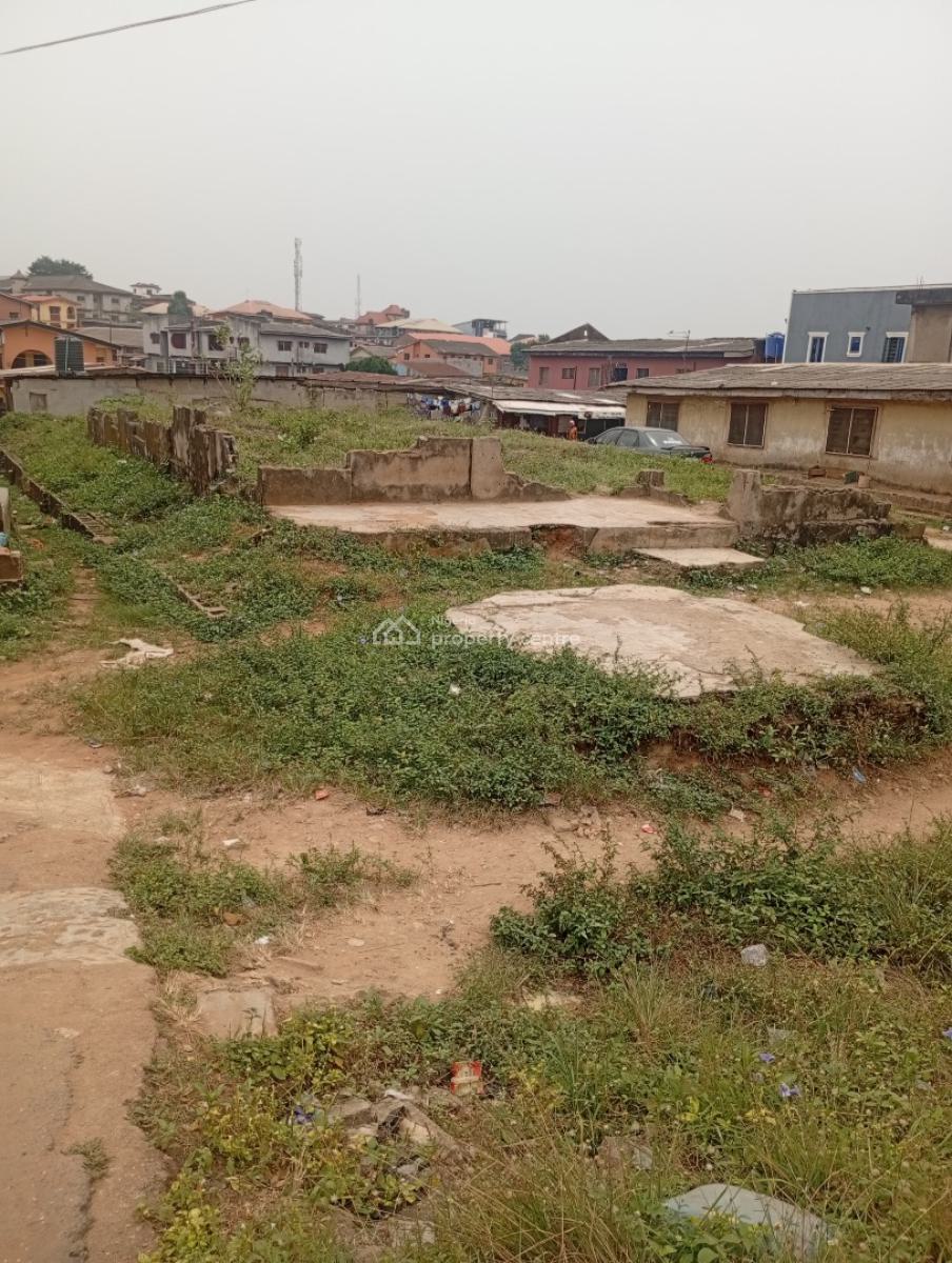 Plot of Dry Land  Facing Major Road, Along Ajuwon Ishaga Road, Ojodu Berger, Ojodu, Lagos, Commercial Land for Sale