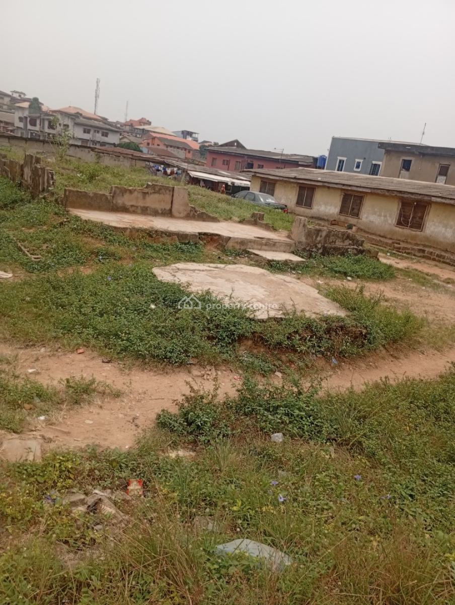 Plot of Dry Land  Facing Major Road, Along Ajuwon Ishaga Road, Ojodu Berger, Ojodu, Lagos, Commercial Land for Sale