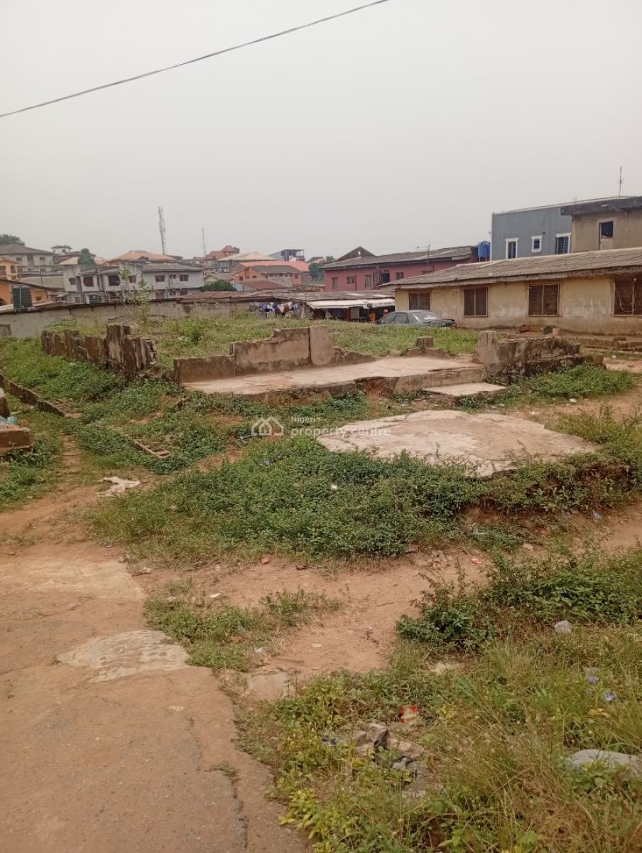 Plot of Dry Land  Facing Major Road, Along Ajuwon Ishaga Road, Ojodu Berger, Ojodu, Lagos, Commercial Land for Sale